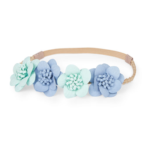 Toddler Girls Braided Flower Headwrap