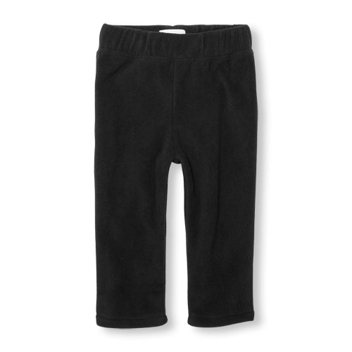 Toddler Girls Solid Glacier Fleece Pants