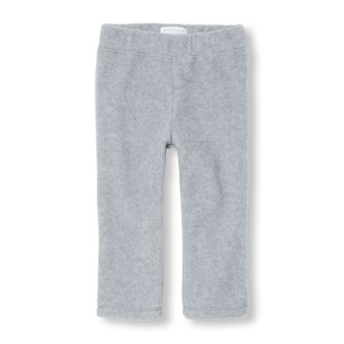 Toddler Girls Solid Glacier Fleece Pants