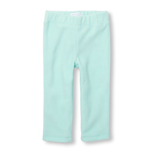 Toddler Girls Solid Glacier Fleece Pants