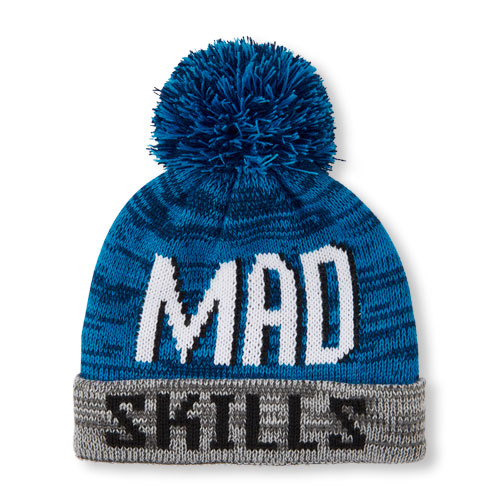 Boys 'Mad Skills' Pom Pom Beanie