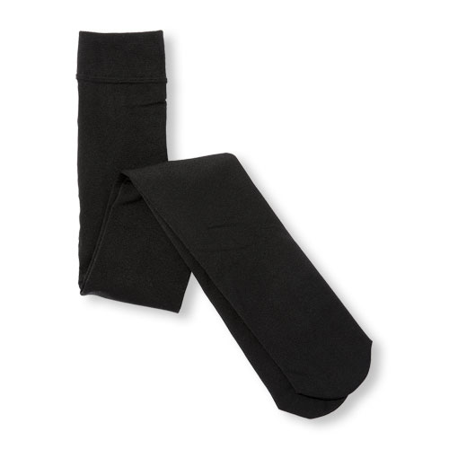 Girls Fleece-Lined Knit Tights