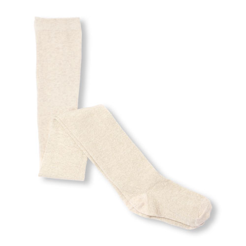 Girls Shimmer Knit Tights