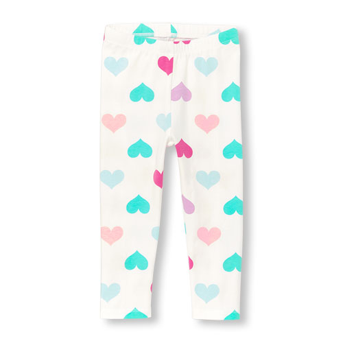 Toddler Girls Printed Leggings