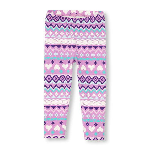 Toddler Girls Printed Leggings