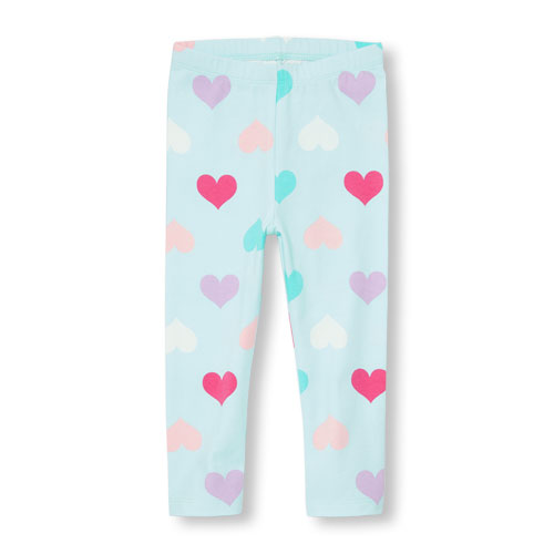 Toddler Girls Printed Leggings