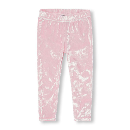 Toddler Girls Crushed Velvet Leggings