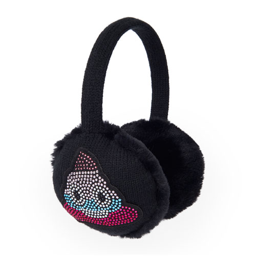 Girls Embellished Patch Earmuffs