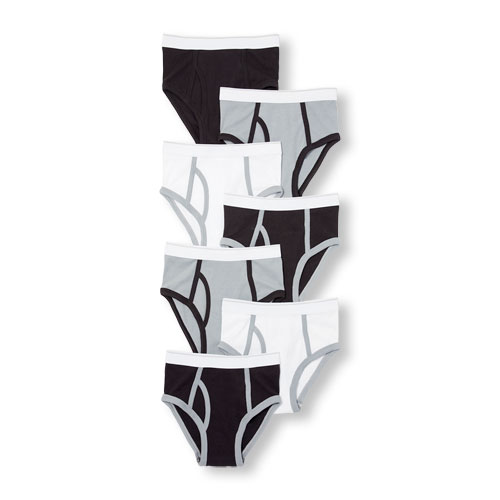 Boys Basic Briefs 7-Pack
