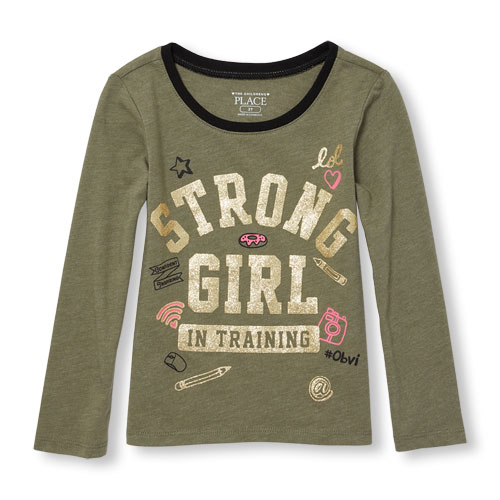 Toddler Girl Graphic Tees | The Children's Place | $10 Off*