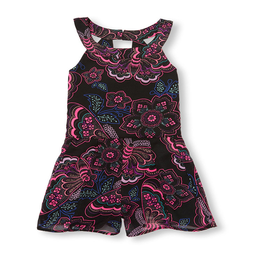 Purple Camo Flower Girl Dress