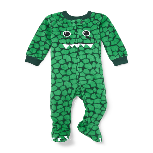 baby and toddler boys long sleeve dino matching family footed blanket sleeper