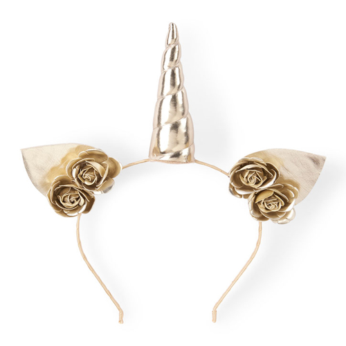 S Headbands Hair Clips The Children Place Free Shipping S Metallic Unicorn Rose Ears Headband