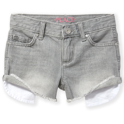 

s Distressed Denim Shortie Shorts - The Children's Place