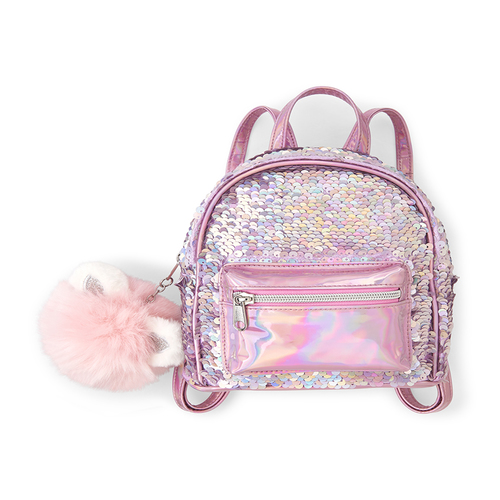 S Bags The Children Place Free Shipping S Metallic Flip Sequin Mini Backpack