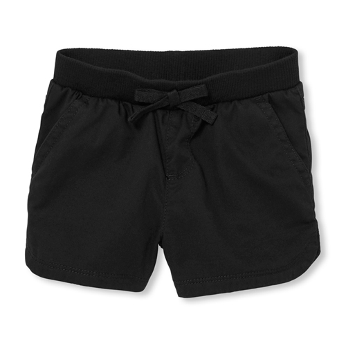 

s Baby And Toddler Pull On Shorts - Black - The Children's Place