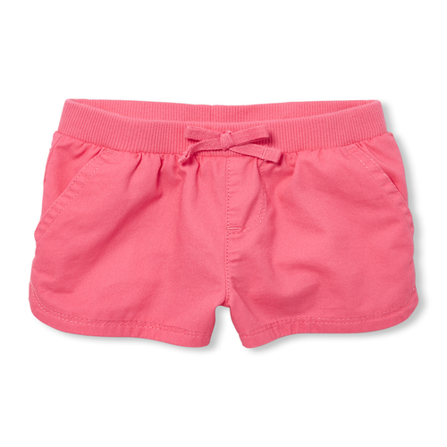 

Newborn Baby And Toddler Pull On Shorts - Pink - The Children's Place