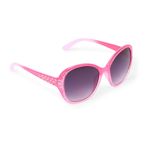

Baby Girls Toddler Faceted Oval Sunglasses - Multi - The Children's Place