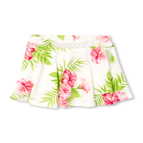 

Newborn Baby And Toddler Mix And Match Print Skort - White - The Children's Place
