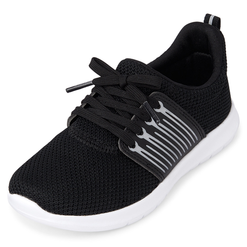 

Boys Boys Uniform Running Sneakers - Black - The Children's Place