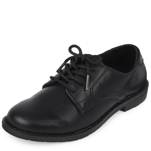 

Boys Boys Lace Up Dress Shoes - Black - The Children's Place