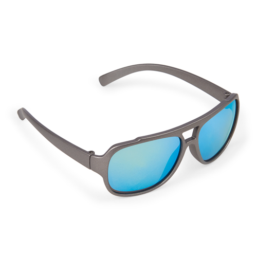 

Baby Boys Toddler Boys Plastic Aviator Sunglasses - Gray - The Children's Place