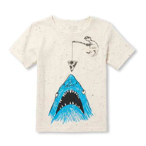 

s Baby And Toddler Boys Graphic Pocket Top - Multi - The Children's Place