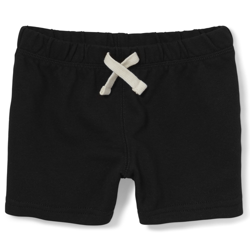 

s Baby And Toddler Boys Uniform French Terry Shorts - Black - The Children's Place