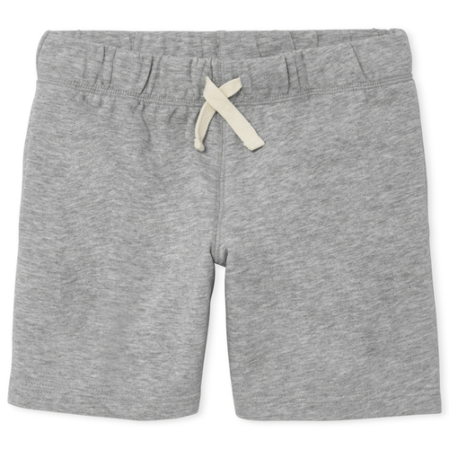 

Boys Boys Uniform French Terry Shorts - Gray - The Children's Place