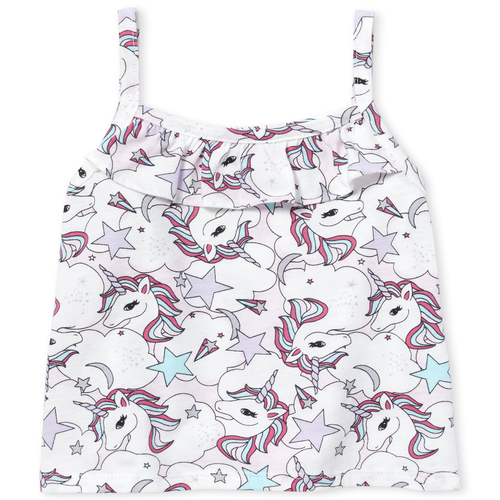 

s Baby And Toddler Mix And Match Ruffle Tank Top - Pink - The Children's Place