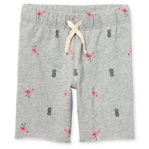 

s Boys Print Knit Terry Shorts - Gray - The Children's Place