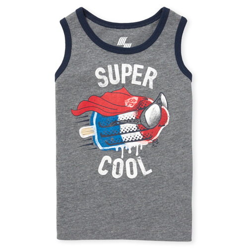 

s Baby And Toddler Boys Mix And Match Tank Top - Gray - The Children's Place