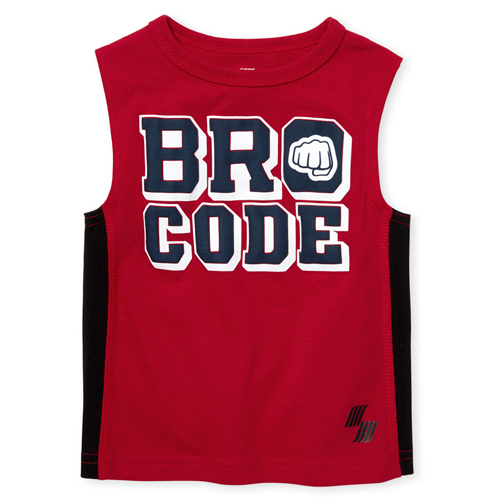 

s Baby And Toddler Boys Mix And Match Muscle Tank Top - Red - The Children's Place
