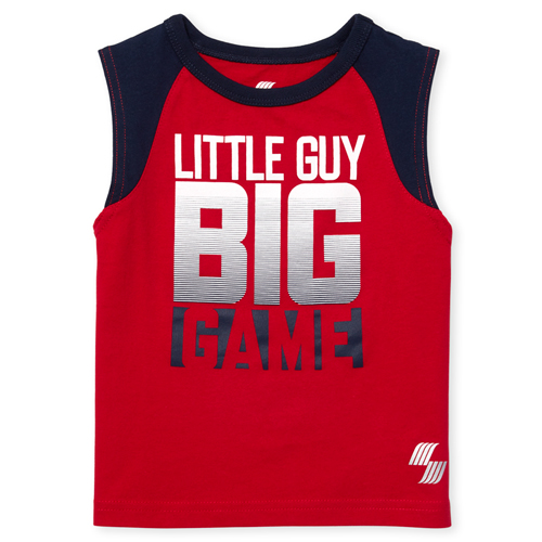 The Childrens Place Boys Graphic Tank Top