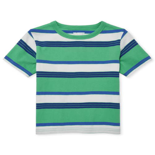 

s Baby And Toddler Boys Mix And Match Striped Top - Green - The Children's Place