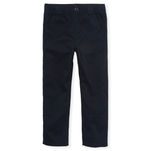

Boys Boys Uniform Pull On Chino Pants - Blue - The Children's Place