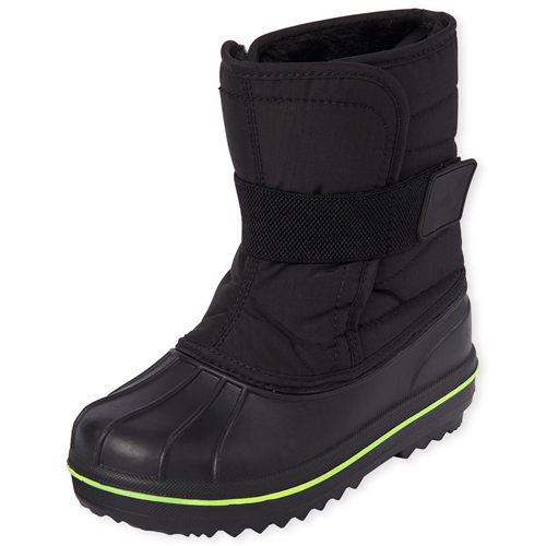 

Boys Boys Snow Boots - Black - The Children's Place