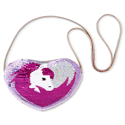 

Girls Flip Sequin Unicorn Holographic Heart Bag - Multi - The Children's Place