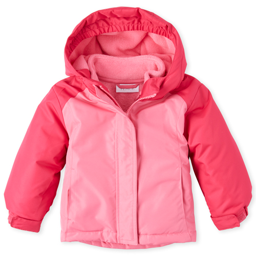 

s Toddler Colorblock 3 In 1 Jacket - Pink - The Children's Place