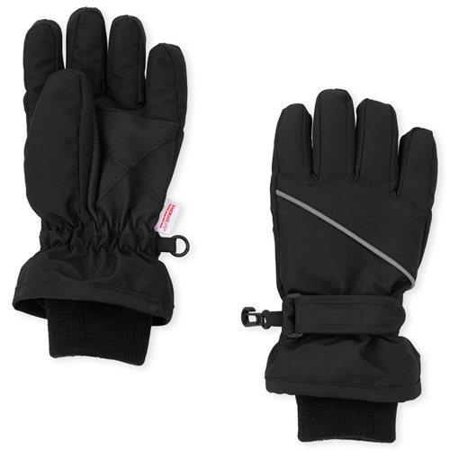 

Boys Boys Ski Gloves - Black - The Children's Place
