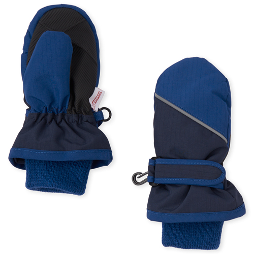 

s Toddler Boys Colorblock Ski Mittens - Blue - The Children's Place