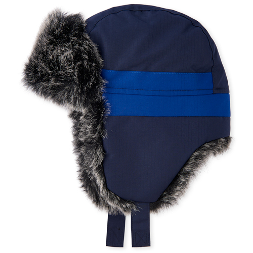 

s Toddler Boys 3 In 1 Trapper Hat - Blue - The Children's Place