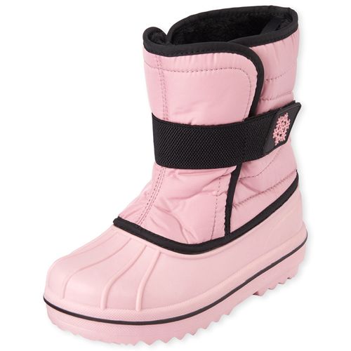 

Girls Snow Boots - Pink - The Children's Place