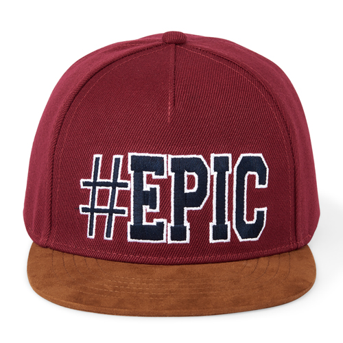 

Boys Boys Embroidered Epic Baseball Hat - Red - The Children's Place