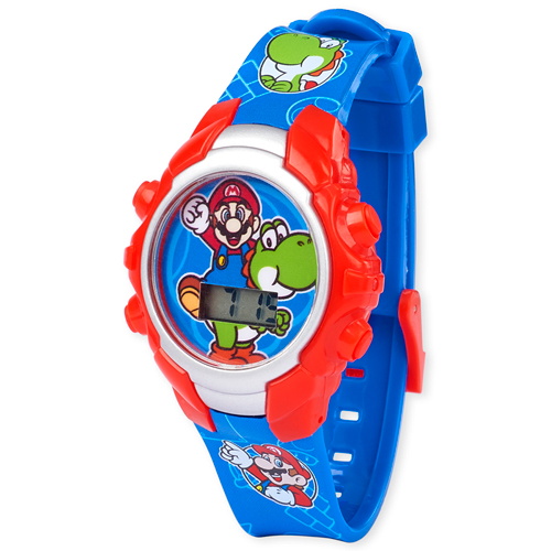 

Boys Boys Super Mario Light Up Digital Watch - Multi - The Children's Place