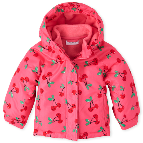 

s Toddler Print 3 In 1 Jacket - Pink - The Children's Place