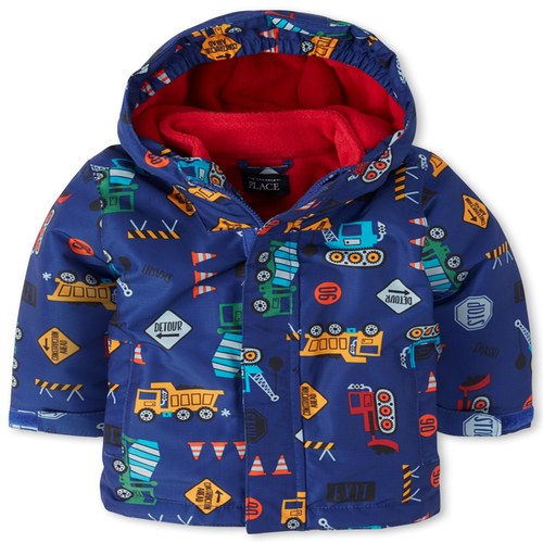 

s Toddler Boys Print 3 In 1 Jacket - Blue - The Children's Place