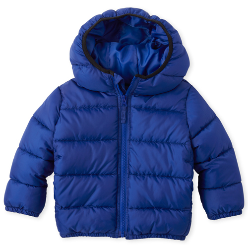 

s Toddler Boys Puffer Jacket - Blue - The Children's Place
