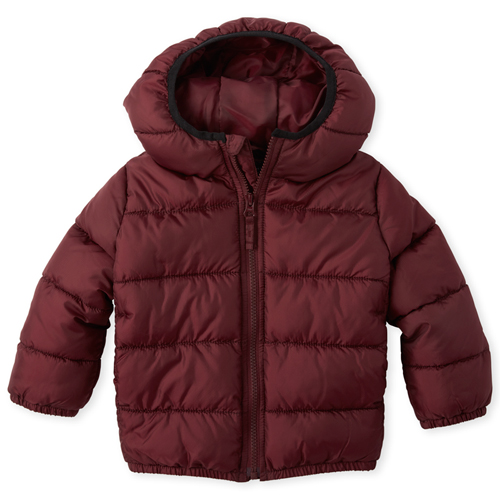 

s Toddler Boys Puffer Jacket - Red - The Children's Place