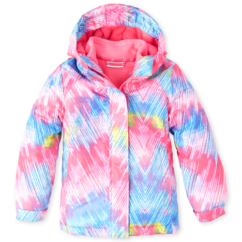 

Girls Print 3 In 1 Jacket - Pink - The Children's Place
